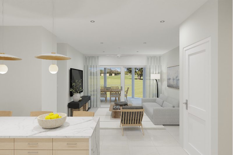 Open Plan Living Area – Rockley Residences